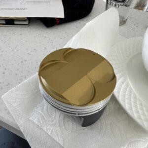 Dom's custom piston and +2mm Titanium rod PREORDER